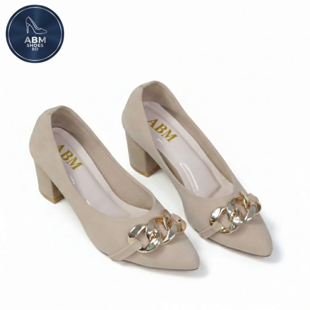 Full Shoes Gold Stone