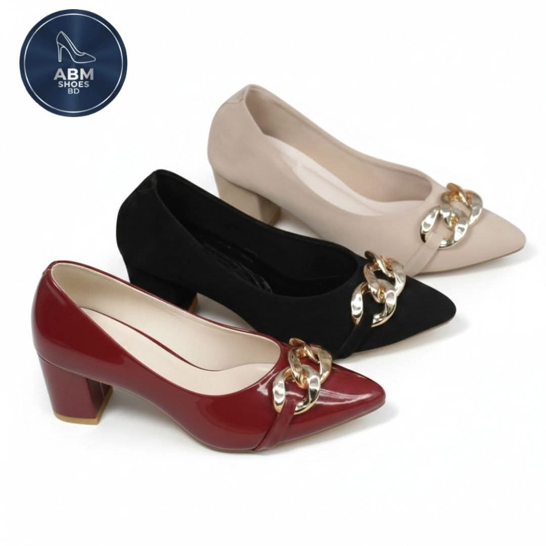 Full Shoes Gold Stone